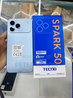 New Tecno Spark 50 128 GB Gray