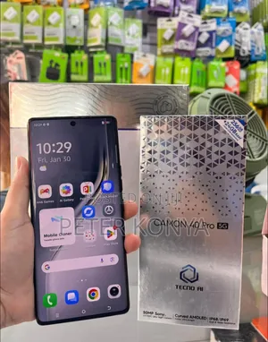 New Tecno Camon 40 Pro 5G 256 GB Black