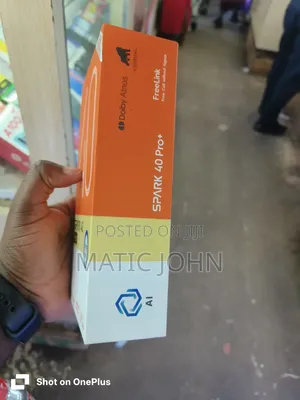New Tecno Spark 40 256 GB Black