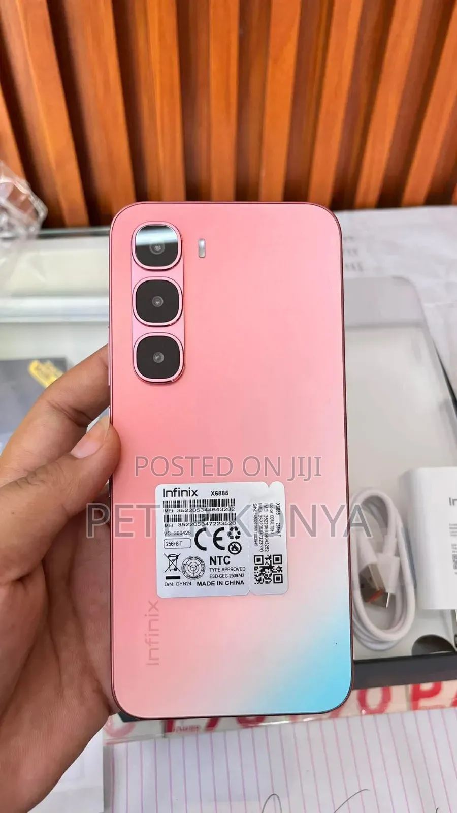 New Infinix Hot 60 Pro+ 256 GB Bronze