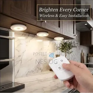 3pcs/Set Wireless Smart Night Lights With Remote Control