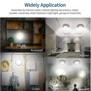 3pcs/Set Wireless Smart Night Lights With Remote Control