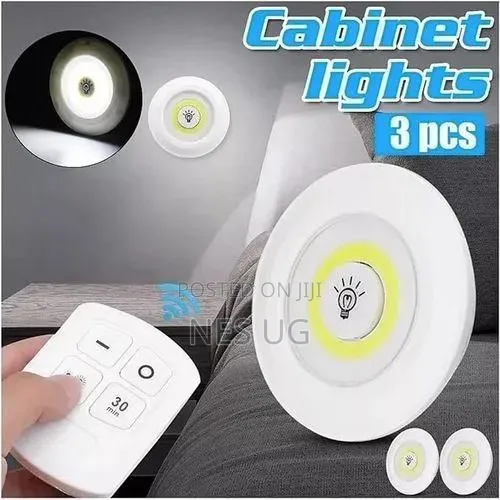 3pcs/Set Wireless Smart Night Lights With Remote Control