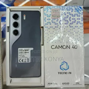 New Tecno Camon 40 256 GB Black