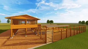 Goat Breeding Farm Layout Design | Construction