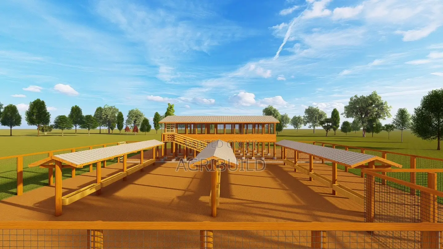 Goat Breeding Farm Layout Design | Construction