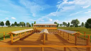 Goat Breeding Farm Layout Design | Construction