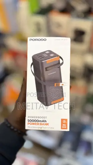 Porodo Power Boost 50000mah Power Bank