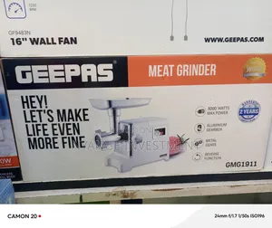 Geepas 2kg Meat Grinder and Mincer