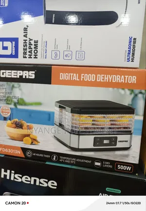 Geepas Food Dehydrator 5trays
