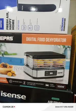 Geepas Food Dehydrator 5trays
