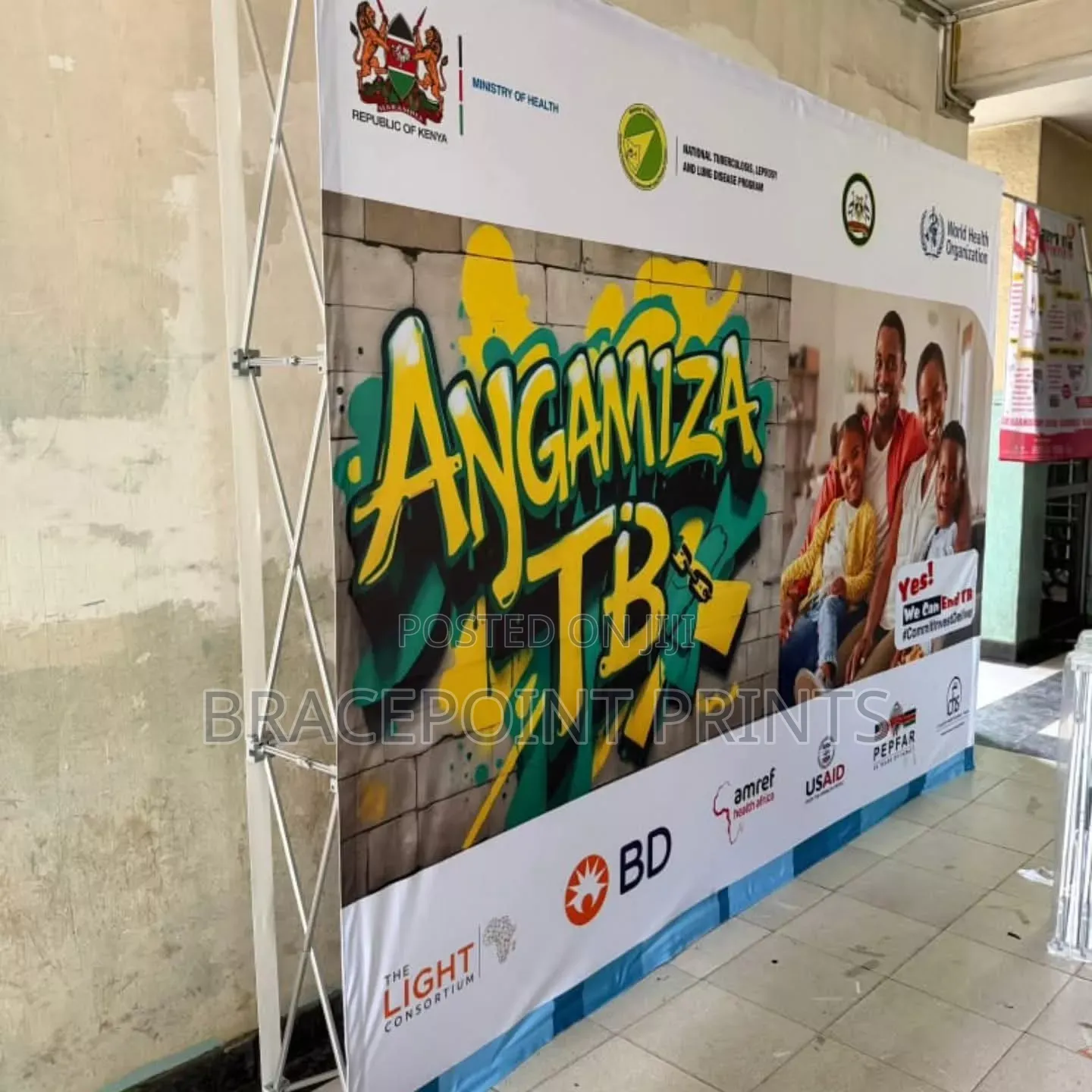 Backdrop Banner Printing and Installation