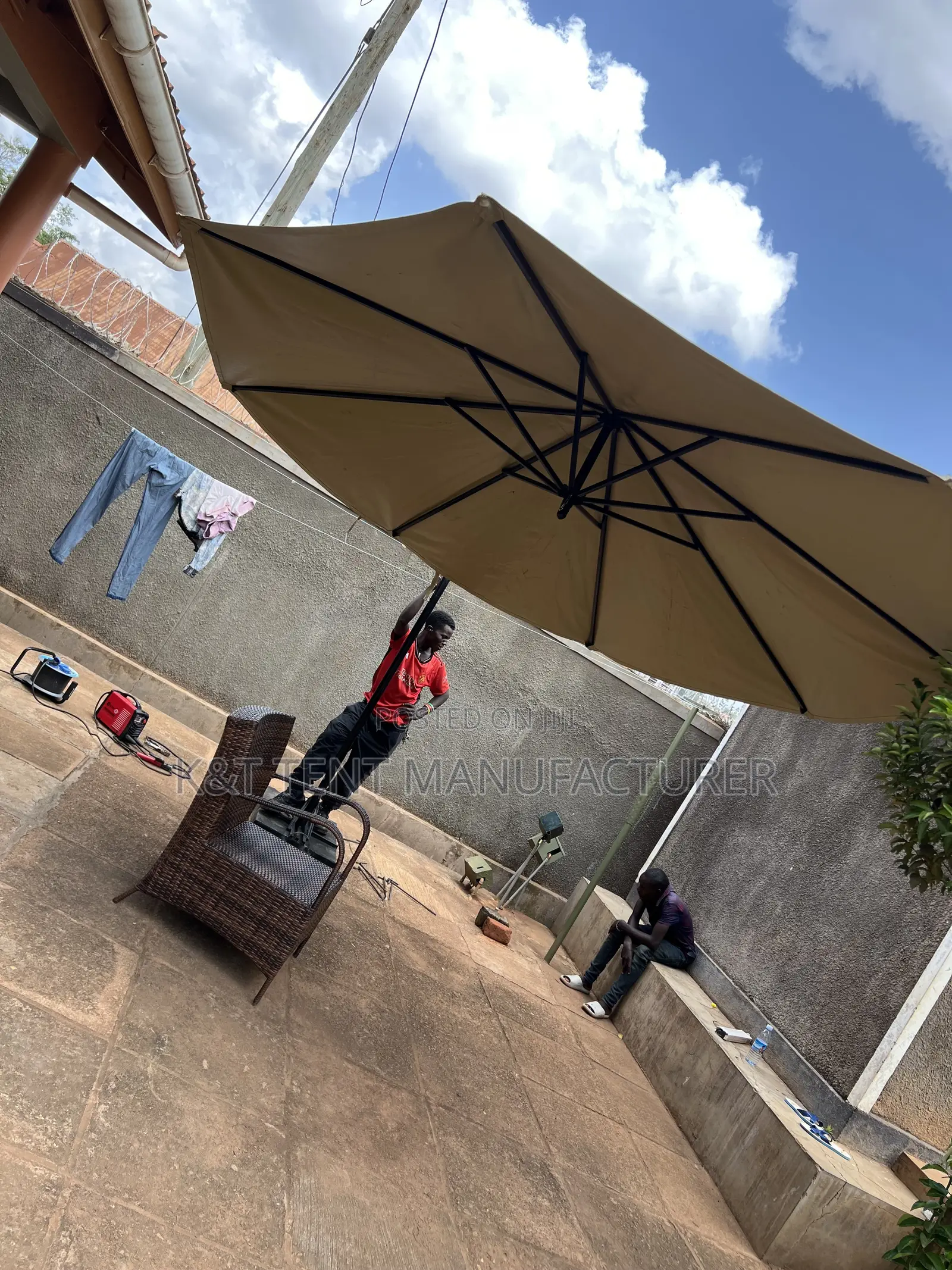 Umbeller for Tent Peoples