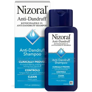 Nizoral Anti-Dandruff Shampoo With 1% Ketoconazole, Fresh Scent