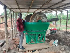 Complete Set 1200a Gold Wet Pan Mill Machine