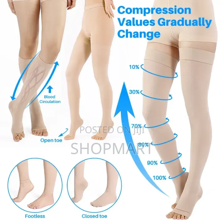 Thigh High Compression Stockings
