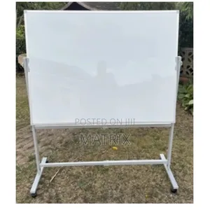 90x150 Double Sided Whiteboard With Movable Stand