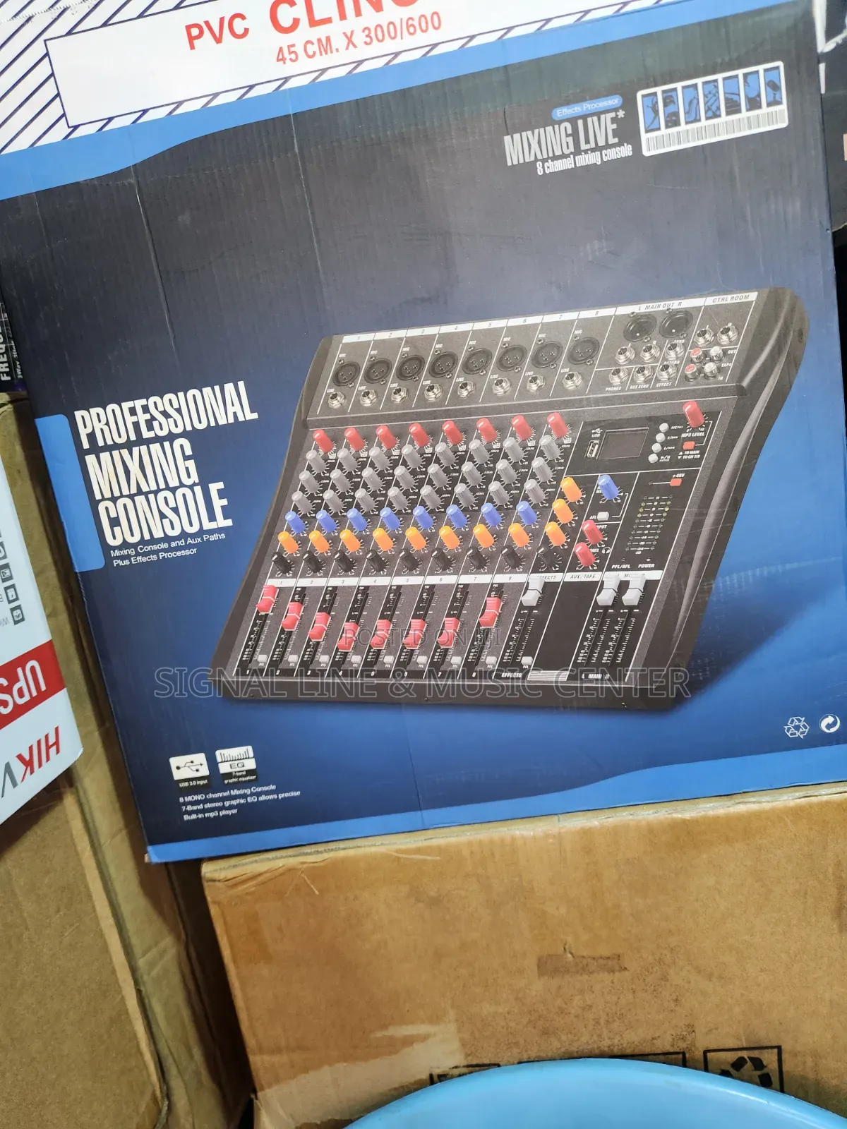 Yamaha Mixer 8channels Plaine