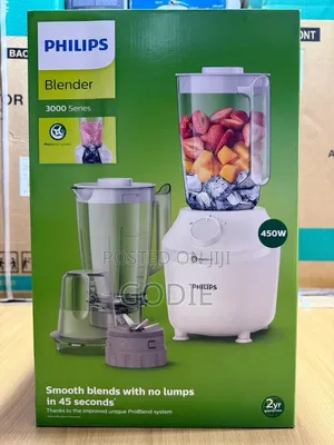 Philips 3000 Series Blender,450w Motor and a 2l Capacity Jar.