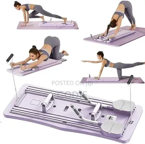 Portable Pilates Reformer Board.