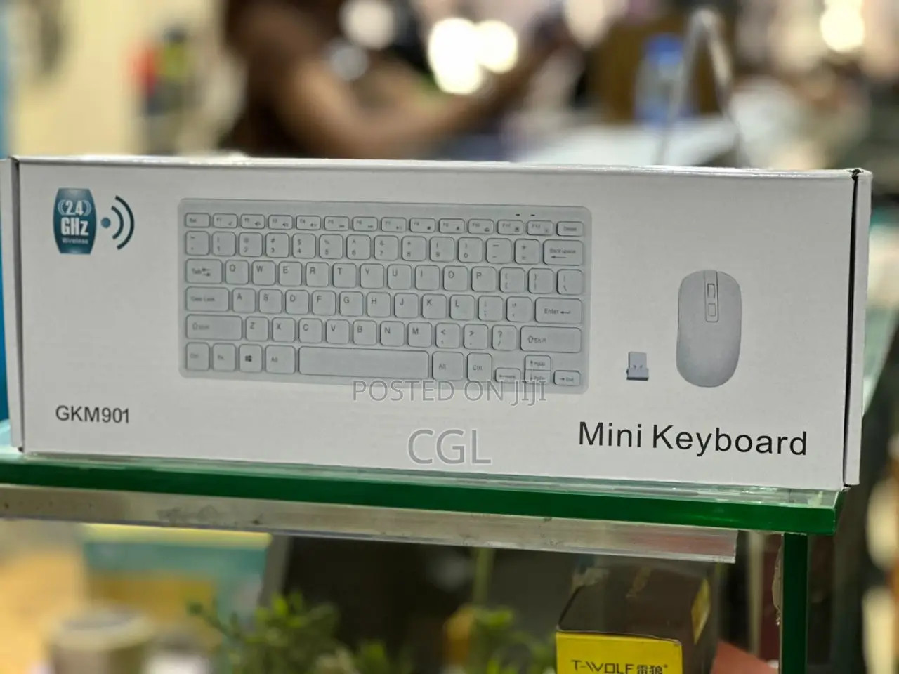 Mini Portable Wireless Keyboard and Mouse Combo