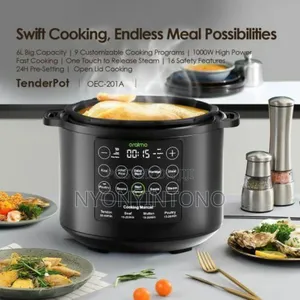 Oraimo Electric Non- Stick Automatic Pressure Cooker