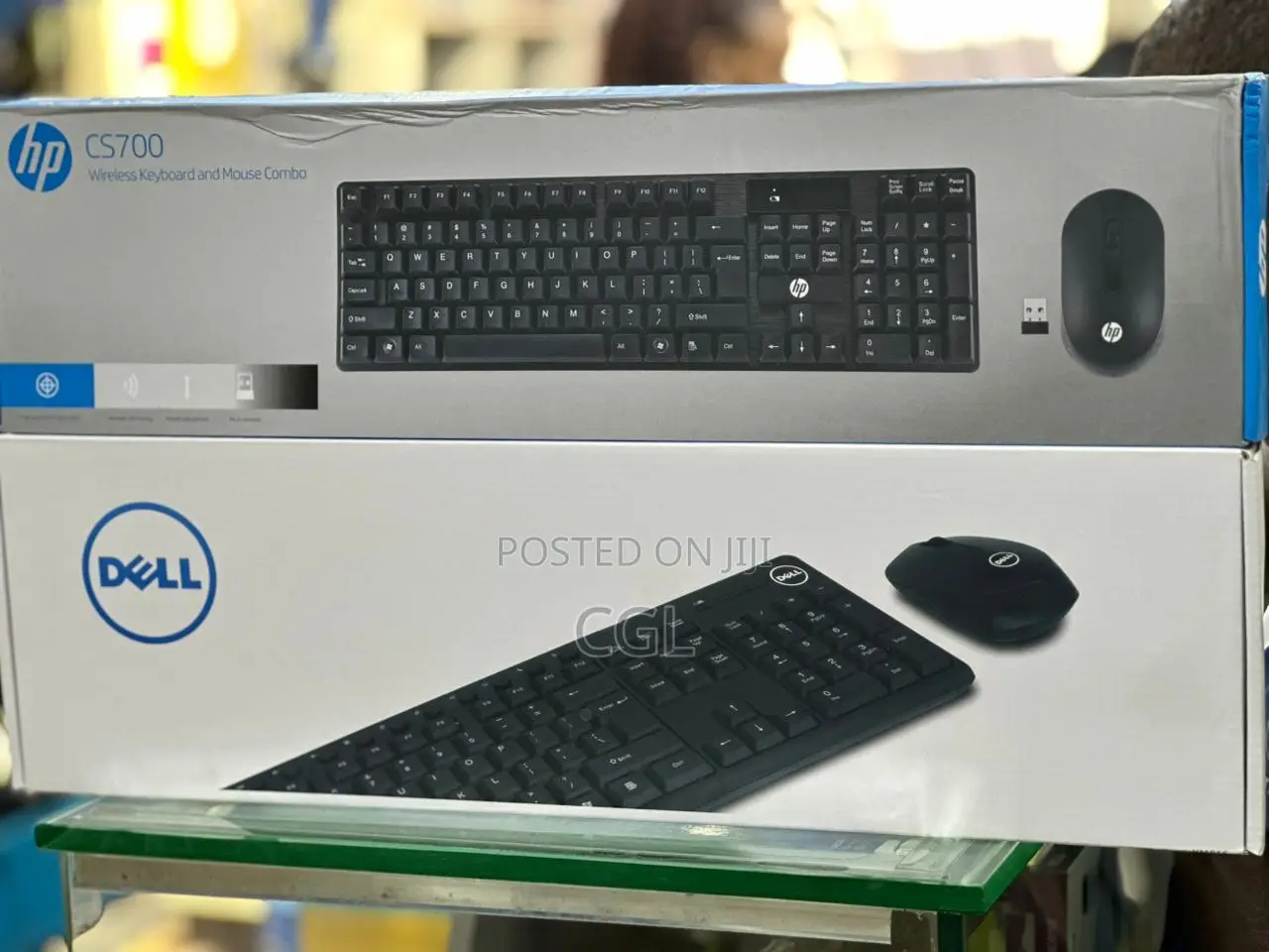 Hp and Dell Wireless Keyboards