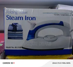 Foldable Travel Steam Iron