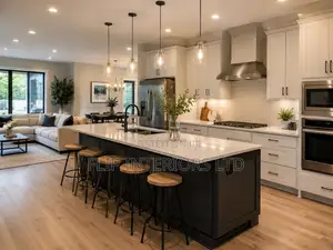 Modern Open Kitchen Design Solutions