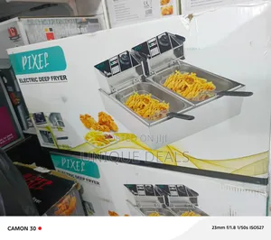 Pixel 12l Electric Double Commercial Deep Fryer