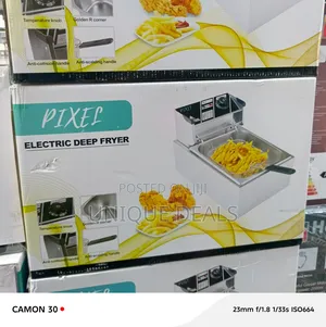 Pixel Stainless Steel Single Electric Commercial Deep Fryer