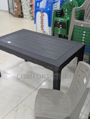 Large Numbers Seater Plastic Table