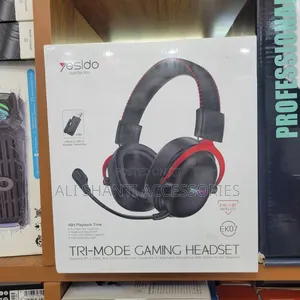 Tri Mode Gaming Headset With Wireless Receiver