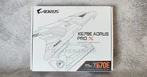X670e Aorus Pro X - Am5 Motherboard
