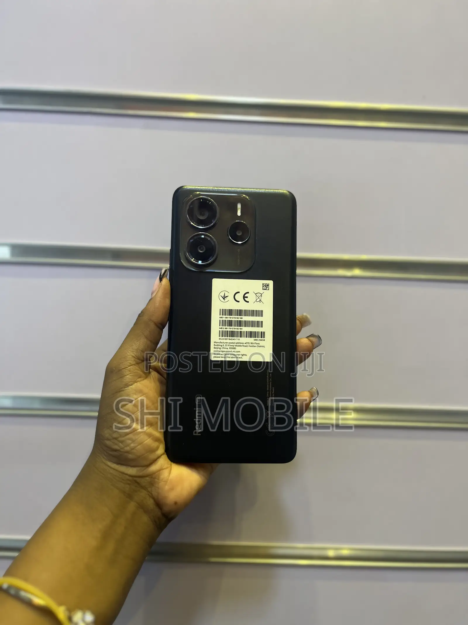 New Xiaomi Redmi Note 14 5G 256 GB Black