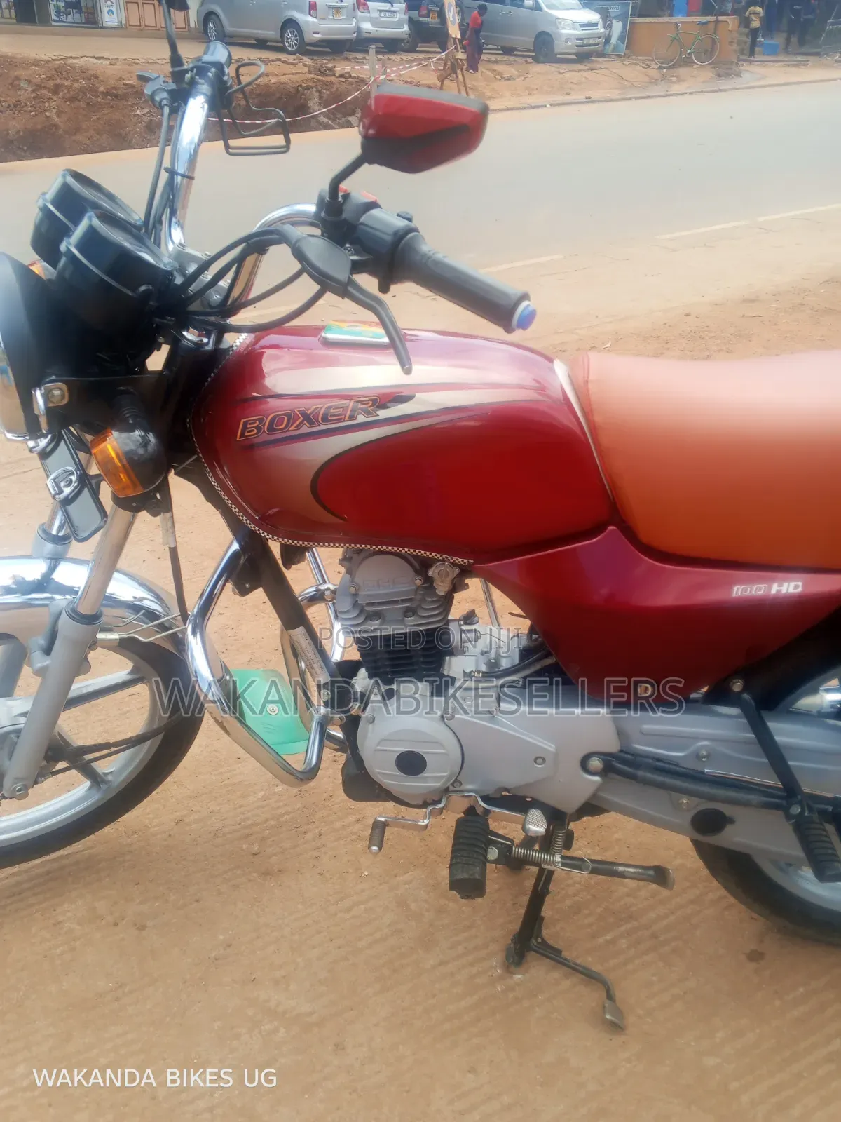Bajaj Boxer 100 2025 Red