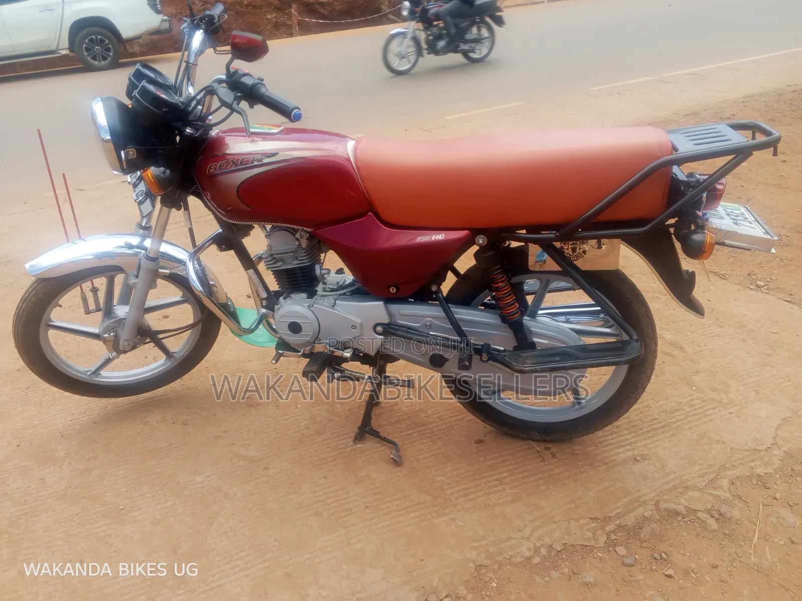 Bajaj Boxer 100 2025 Red