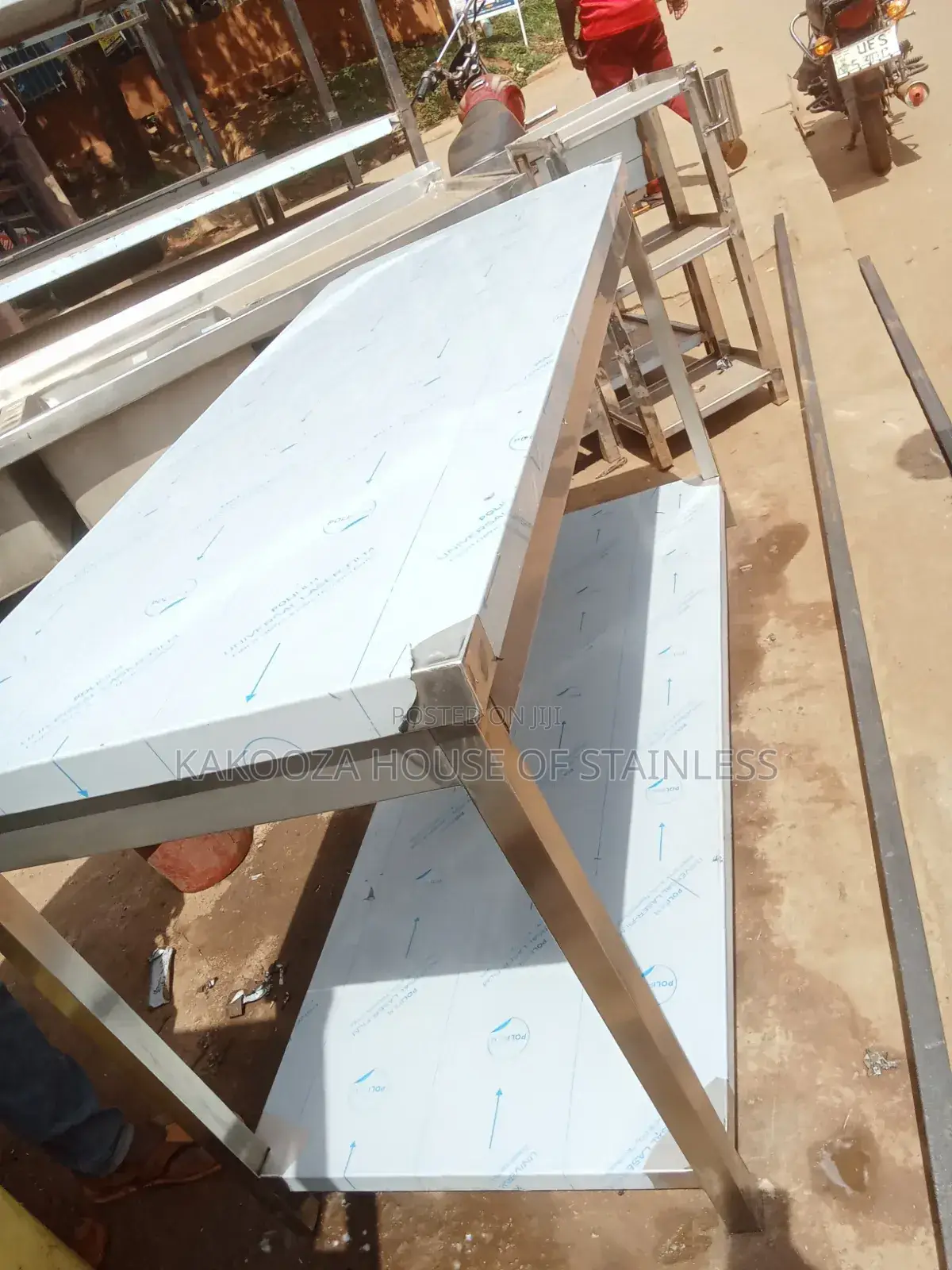 Stainless Big Working Tops
