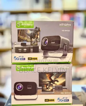 Smartbarry Ht12 Pro Smart Projector 5g Wifi Bluetooth Hd