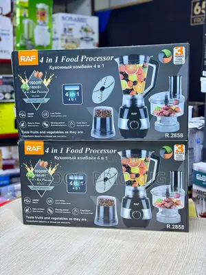 Raf R.2858 4-in-1 Food Processors Featuring 1600w Motors