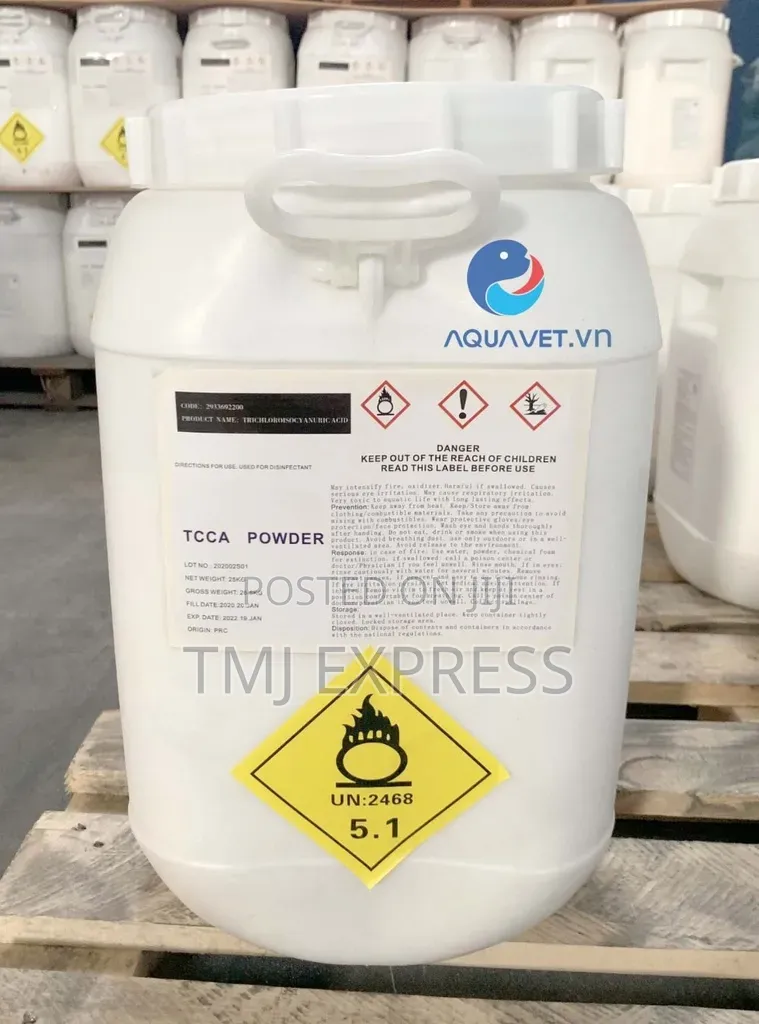 Tcca - Chlorine 90% Per 50kg Jerrican