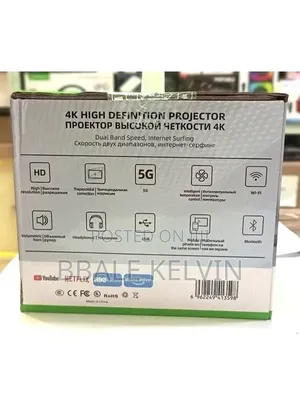 Smartbarry Ht12 Pro Smart Projector 5g Wifi Bluetooth Hd