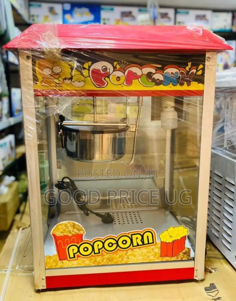 Commercial Electric Popcorn Maker Machin