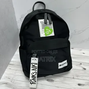 Black School Backpack Bag