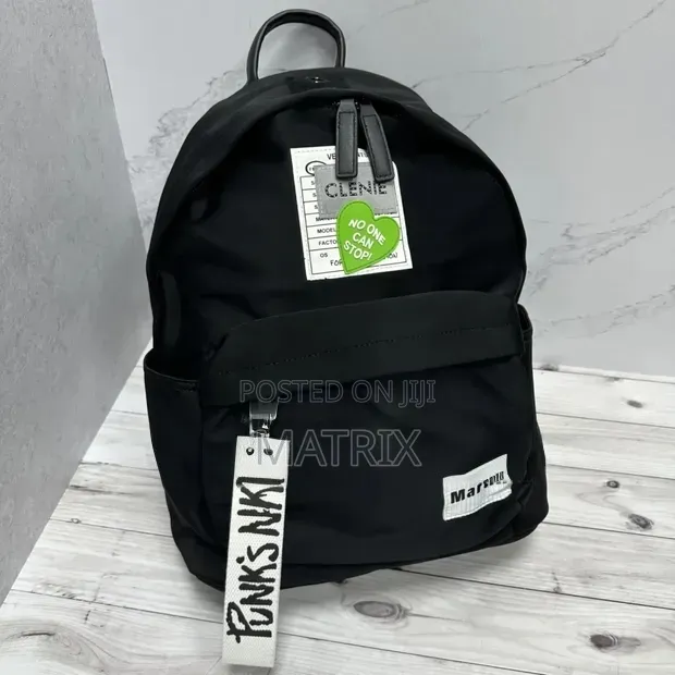 Black School Backpack Bag