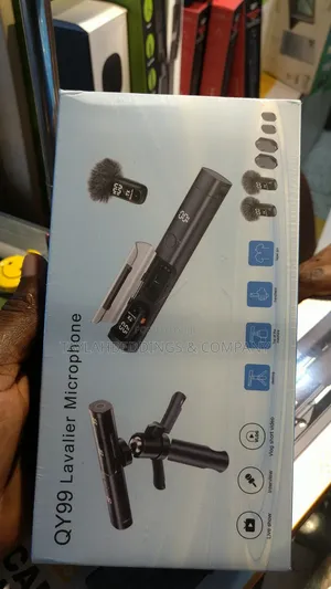 V99 All in One Wireless Lavalier Microphone With Noise Reduction