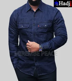 Double Pockets Denim Shirts