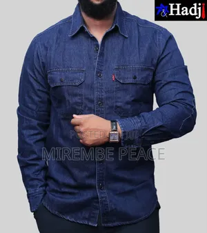 Double Pockets Denim Shirts