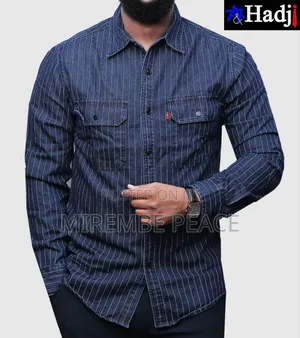 Double Pockets Denim Shirts
