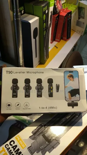 4 in 1 Wireless Microphone, Noise Reduction Mic With Charging Case